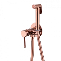 Гигиенический душ Abber Wasser Kreis AF8125RG со смесителем, розовое золото1