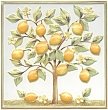 Декор Капри Лимонное дерево 20х20