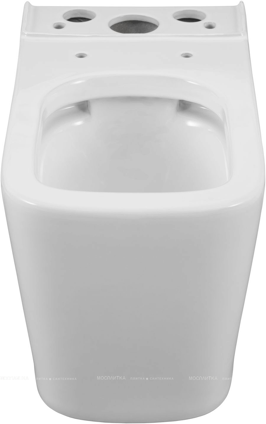 Чаша напольного унитаза безободковая Creto Logan L4 1004-001-L2СW с крышкой-сиденьем микролифт, белая - изображение 10
