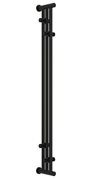 Полотенцесушитель водяной Сунержа Хорда 120х9,8 см 31-4124-1200 матовый черный