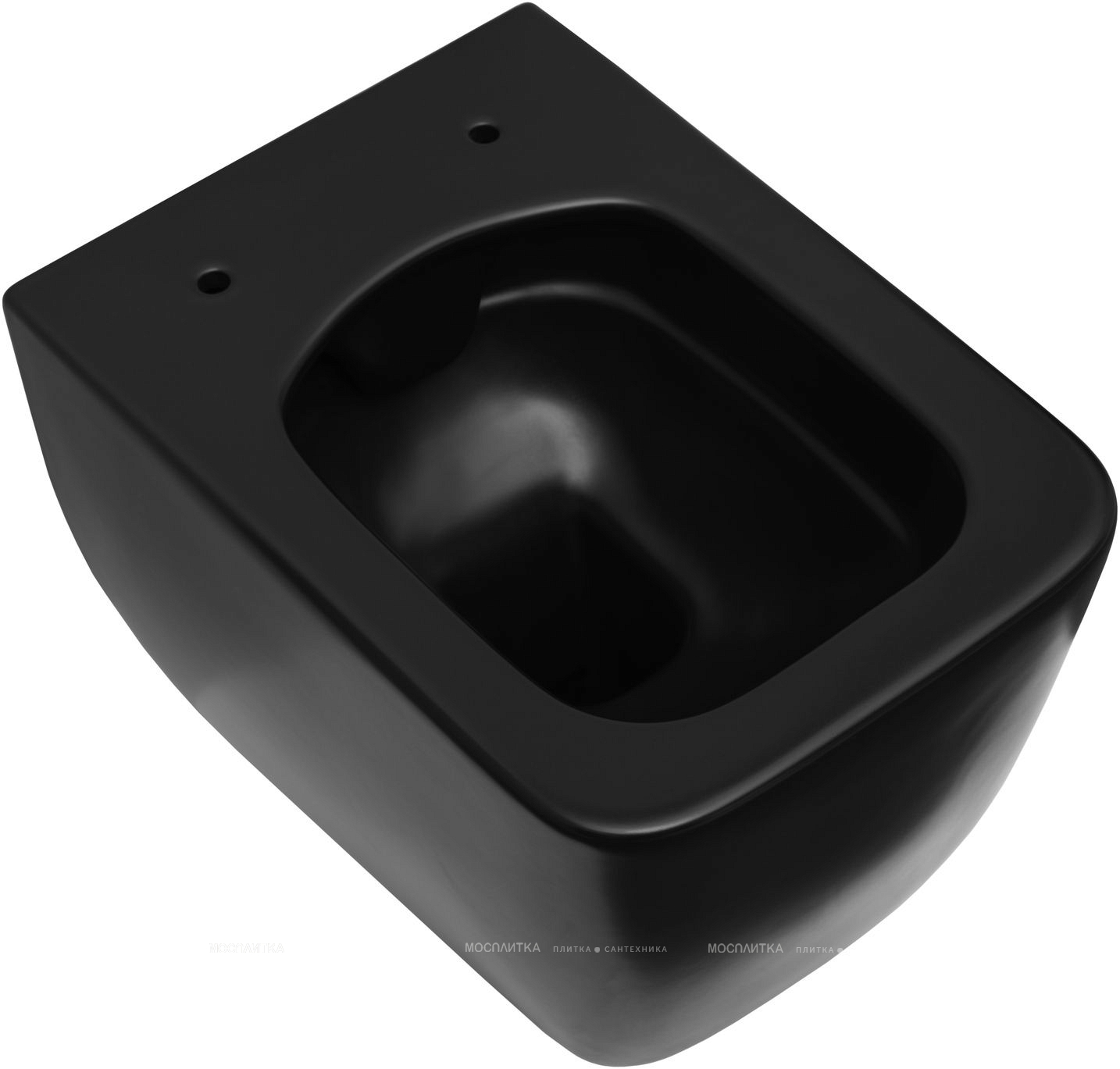 Унитаз подвесной безободковый Allen Brau Liberty 4.33007.31 черный матовый - изображение 4