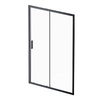 Душевая дверь Am.Pm Gem W90G-140-1-195BT 140 см,стекло прозрачное, профиль черный матовый1