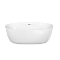 Акриловая ванна 170х80 см Sancos Space FB13 белая - изображение 2