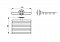 Полочка для мочалок Timo Nelson 150022/00, хром - изображение 2