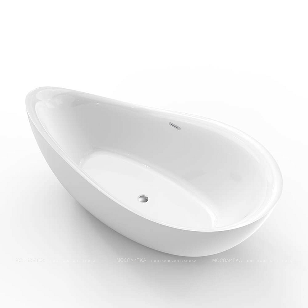 Акриловая ванна 180х90 см Black&White Swan SB 220 220SB00 белый глянцевый - изображение 2