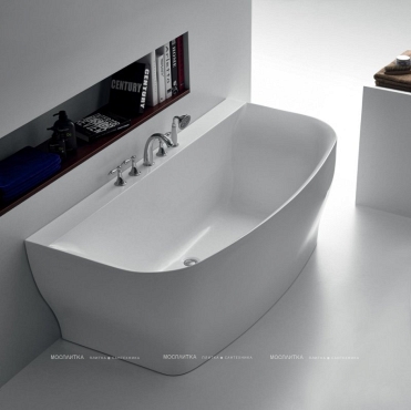 Акриловая ванна BelBagno 165х78 см BB74-1650-W0 без перелива, белый - 2 изображение