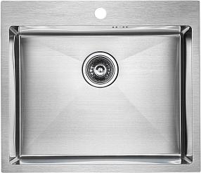 Кухонная мойка Paulmark Brim PM215951-BS нержавеющая сталь