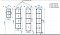 Шкаф-пенал Эстет Dallas Luxe 40 ФР-00001948 левый подвесной - 4 изображение
