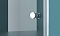 Душевая дверь BelBagno Etna 90х195 см ETNA-B-1-90-C-Cr профиль хром, стекло прозрачное - 2 изображение