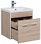 Комплект мебели для ванной Aquanet Августа 58 дуб сонома - 5 изображение