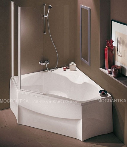 Акриловая ванна Jacob Delafon Bain-Douche 135x135 см, E6219-00 - изображение 2