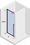 Душевая дверь Riho SZ Lucid GD101 800 x 2000 White - 3 изображение