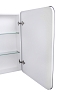 Зеркальный шкаф Style Line Каре 55 см СС-00002334 с подсветкой, белый - 4 изображение