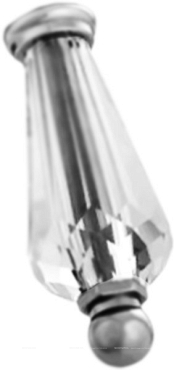 Смеситель для душа Cezares DIAMOND-DS-03/24-Sw золото, ручки Swarovski - 2 изображение