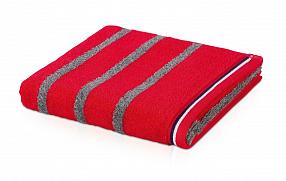Полотенце махровое Moeve Athleisure striped 50x100 см, красный