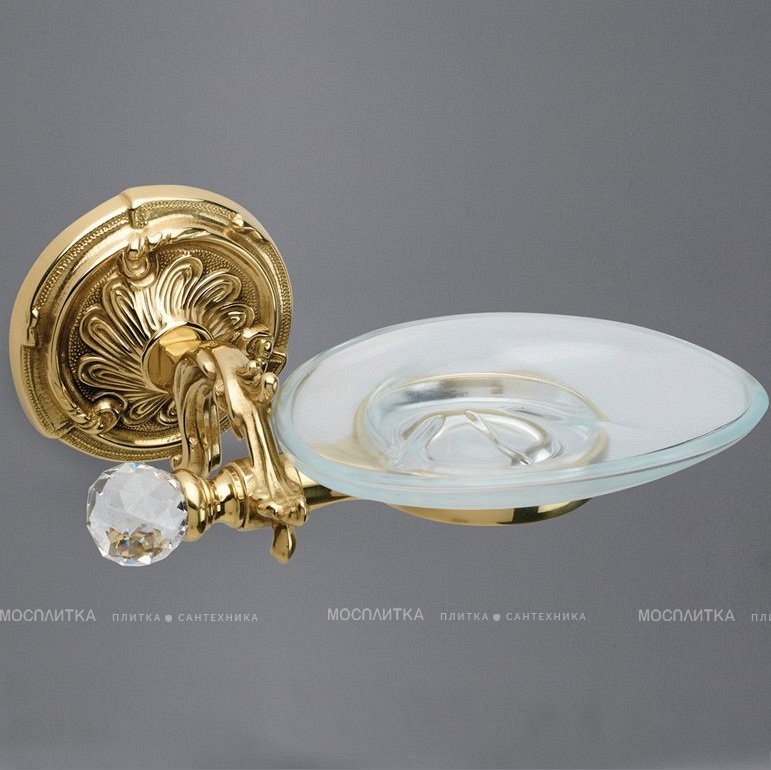 Мыльница Art&Max Barocco Crystal AM-1786-Do-Ant-C, античное золото - изображение 2