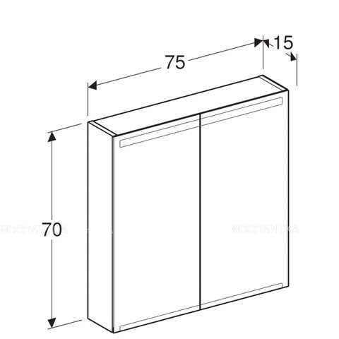 Комплект мебели Geberit Smyle для стандартных ванных, 529.353.JR.7 - изображение 5