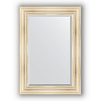 Зеркало в багетной раме Evoform Exclusive BY 3445 69 x 99 см, травленое серебро