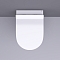Унитаз подвесной безободковый Bond F01-10 с крышкой-сиденьем микролифт, белый - изображение 4
