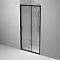 Душевая дверь Am.Pm Gem W90G-100-1-195BT 100 см,стекло прозрачное, профиль черный матовый - 5 изображение