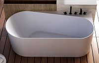 Акриловая ванна 150х75 см Abber AB9496-1.5 R белый1