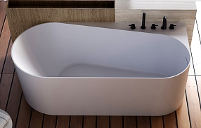 Акриловая ванна 150х75 см Abber AB9496-1.5 R белый