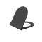 Крышка-сиденье для унитаза Creto Logan L3 черный матовый 1003-002-L3BlMatLID - изображение 2