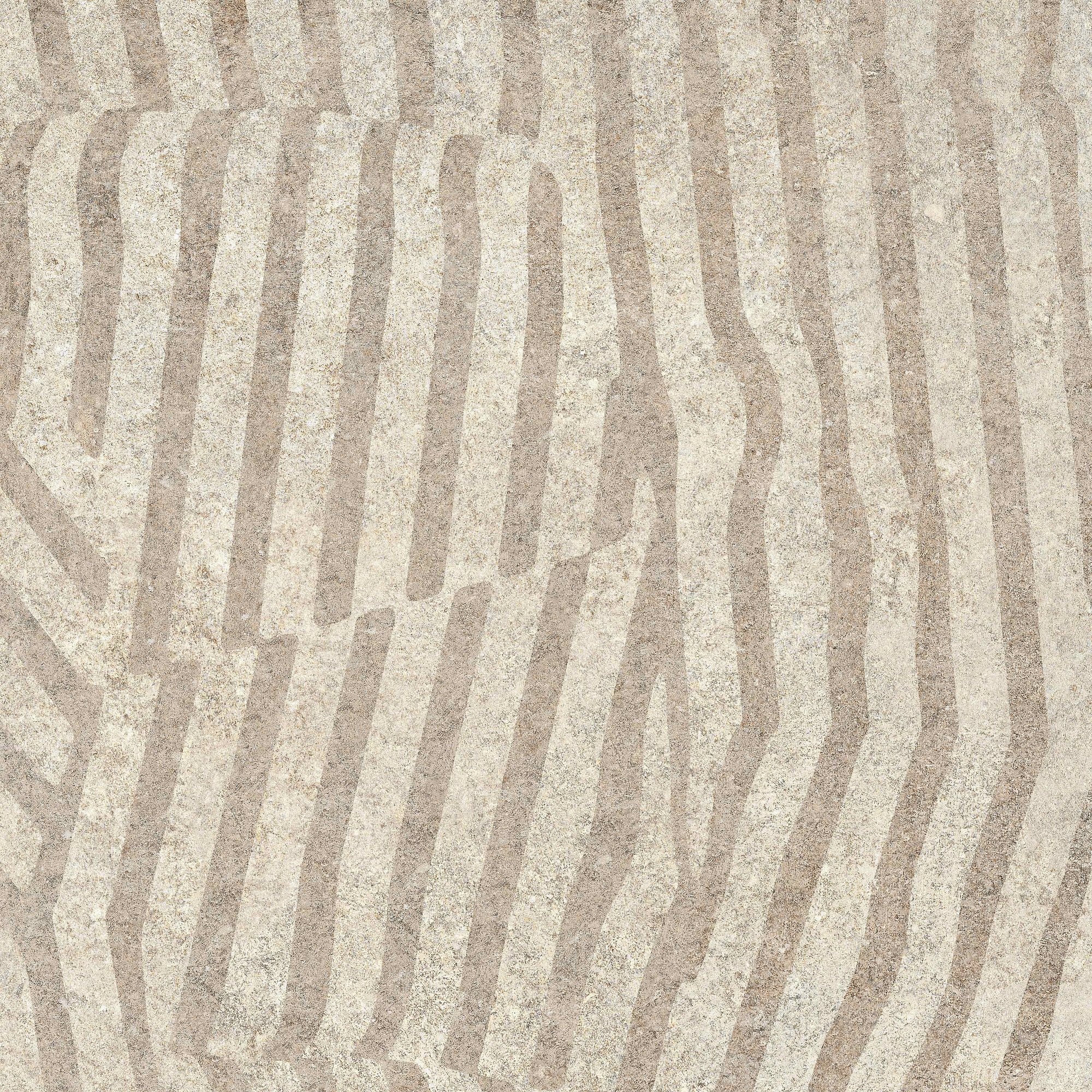 Керамогранит Vitra Декор Stone-X Геометрический Теплый Мат. R10 60х60 - изображение 6