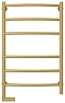 Полотенцесушитель электрический Сунержа Галант 2.0 80х50 см 032-5200-8050 матовое золото - 2 изображение