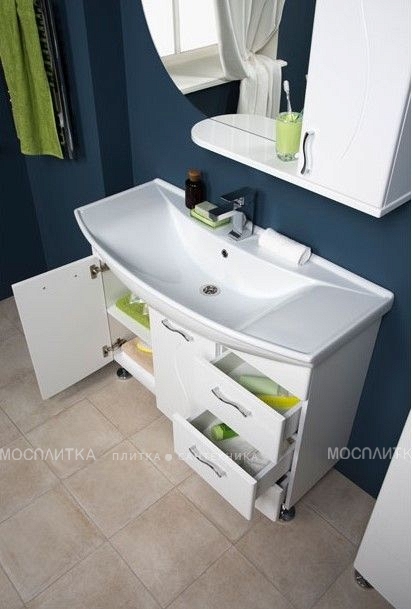 Комплект мебели для ванной Aquanet Моника 105 - изображение 9