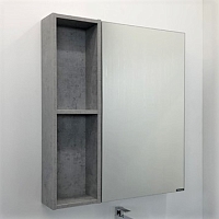 Зеркальный шкаф Comforty Осло-70 00-00006164 бетон светлый