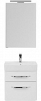 Комплект мебели для ванной Aquanet Виченца 60 белый глянец - изображение 2