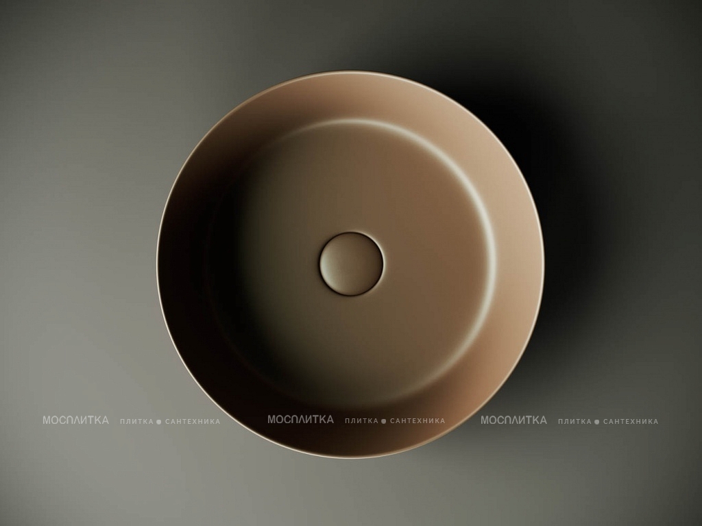 Рукомойник Ceramica Nova Element 39 см CN6022MDB, темно-коричневый матовый - изображение 3