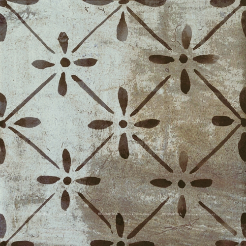 Керамическая плитка Kerama Marazzi Декор Довиль 8 глянцевый 9,8х9,8