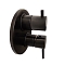 Смеситель для ванны с душем Paini Cox 78PZ6911 черный матовый, на 2 потребителя - изображение 3