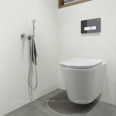 Гигиенический душ со смесителем Iddis Axes AXESBR2i08 хром - 3 изображение