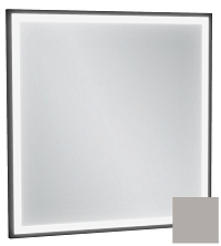 Зеркало Jacob Delafon Allure 60 см EB1433-S21 серый титан сатин, с подсветкой