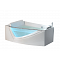 Акриловая ванна Orans 65109L0 170х120 см левая с гидромассажем - 4 изображение