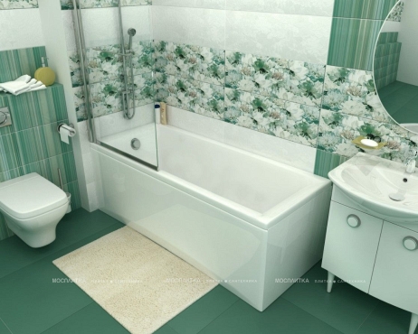 Акриловая ванна Triton Джена 170x70 см - 3 изображение
