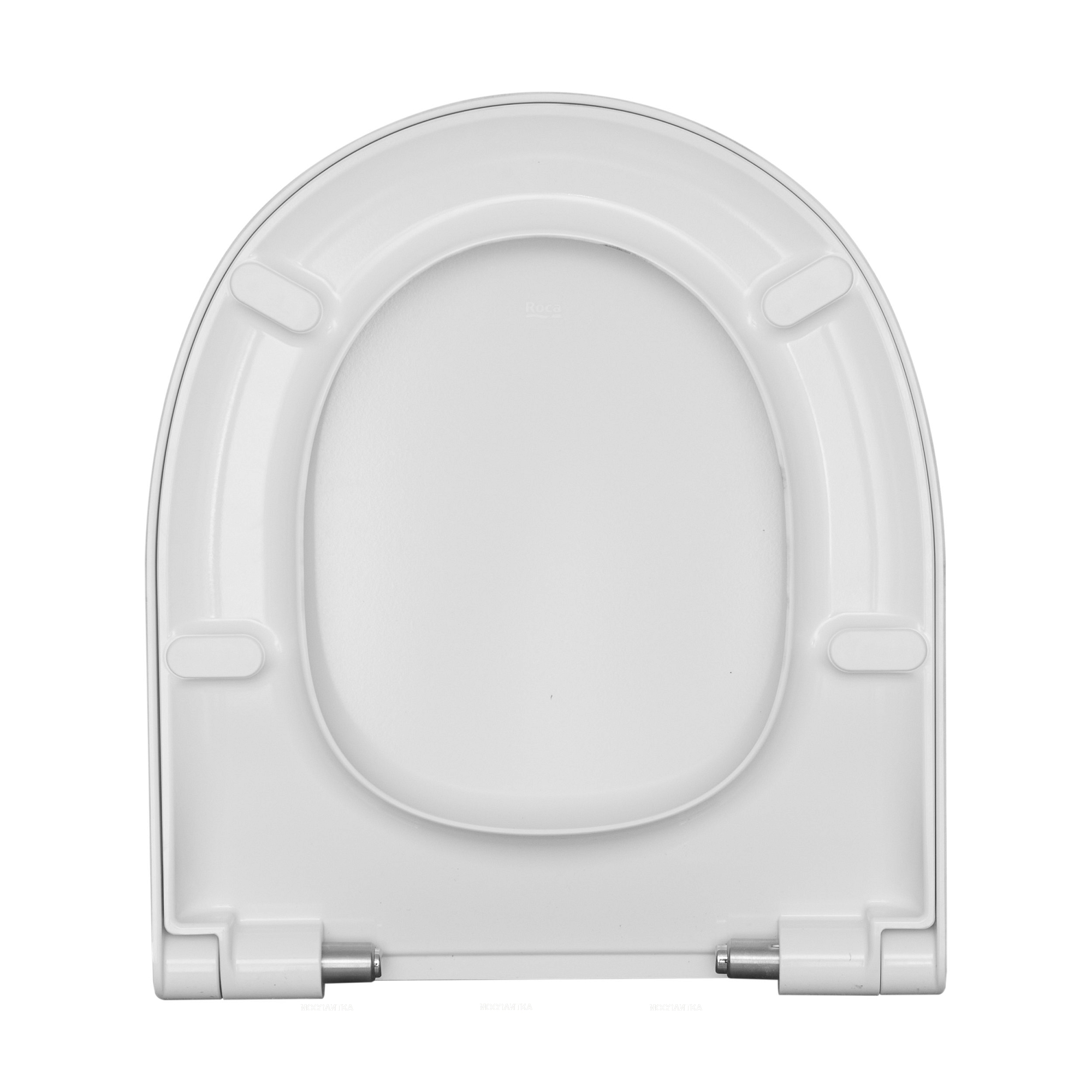Крышка-сиденье для унитаза Roca Meridian ZRU9307606 с микролифтом, белая - изображение 5