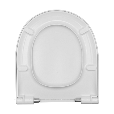 Крышка-сиденье для унитаза Roca Meridian ZRU9307606 с микролифтом, белая - 5 изображение