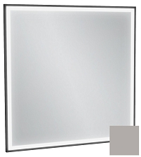 Зеркало Jacob Delafon Allure 80 см EB1435-S21 серый титан сатин, с подсветкой