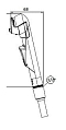 Гигиенический душ GPD STS06 хром глянец - изображение 3