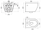 Комплект подвесной безободковый унитаз BelBagno Sfera-R BB046CHR + инсталляция Am.Pm ProC I012707.0238 с клавишей смыва ProC S, чёрная матовая - 6 изображение
