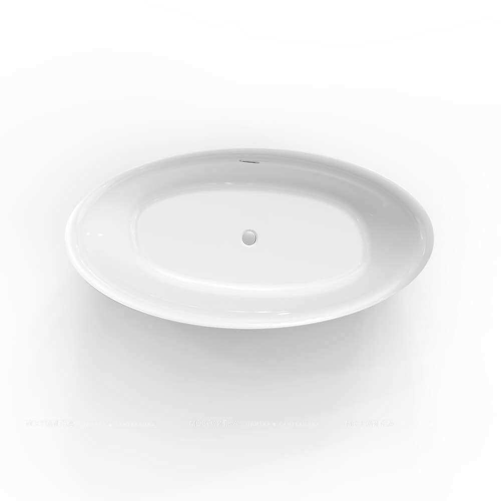 Акриловая ванна 180х90 см Black&White Swan SB 220 220SB00 белый глянцевый - изображение 3