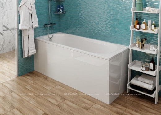 Акриловая ванна 165х70 см Vagnerplast Kasandra VPBA165KAS2X-04 белая - 3 изображение