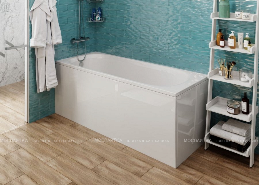 Акриловая ванна 165х70 см Vagnerplast Kasandra VPBA165KAS2X-04 белая - изображение 3