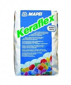 Клей для плитки Keraflex белый 25 кг