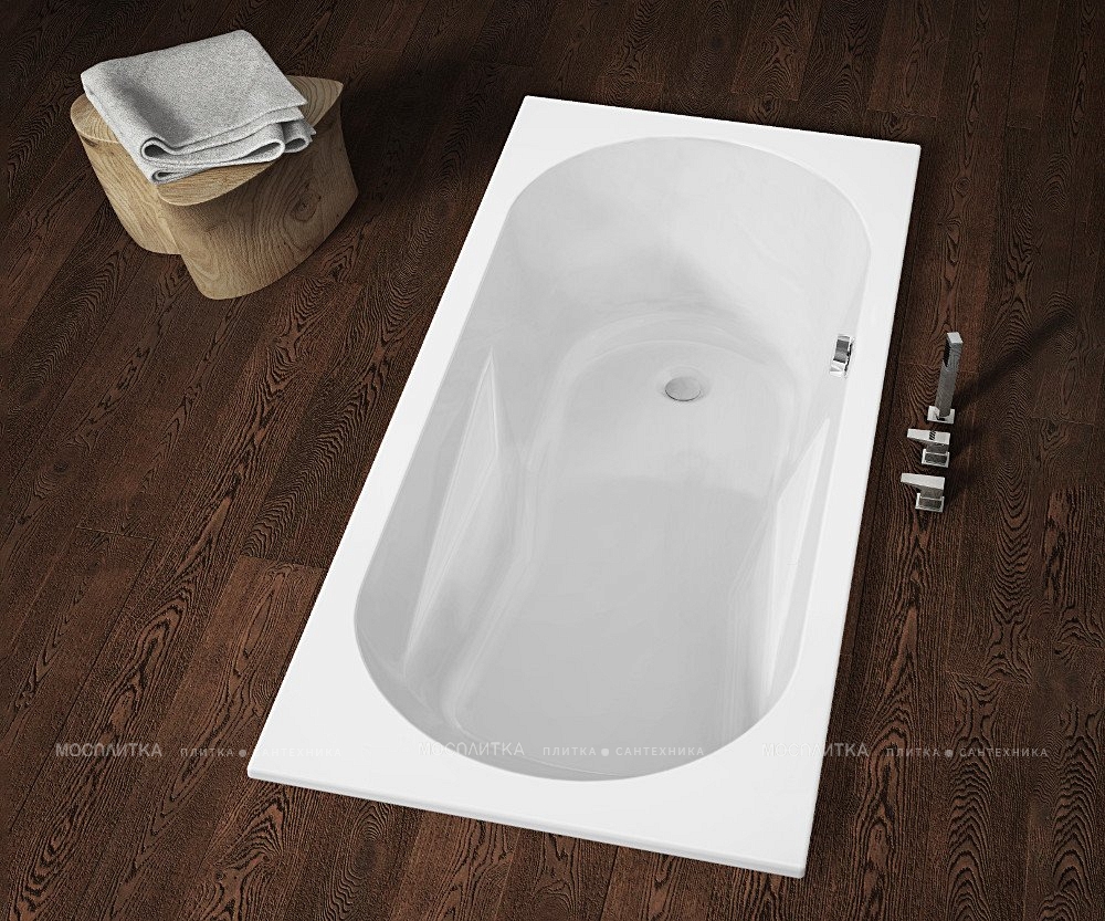 Акриловая ванна Riho Lazy 180x80 - изображение 2