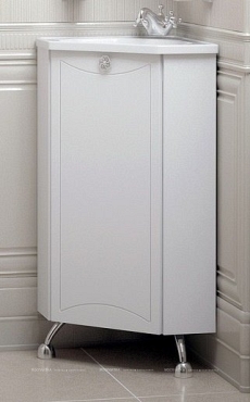 Раковина Corozo Стелла 40 см белая угловая - 2 изображение